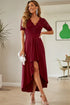 'Nereida' Short Sleeve Lace Dress - Celes Fashion